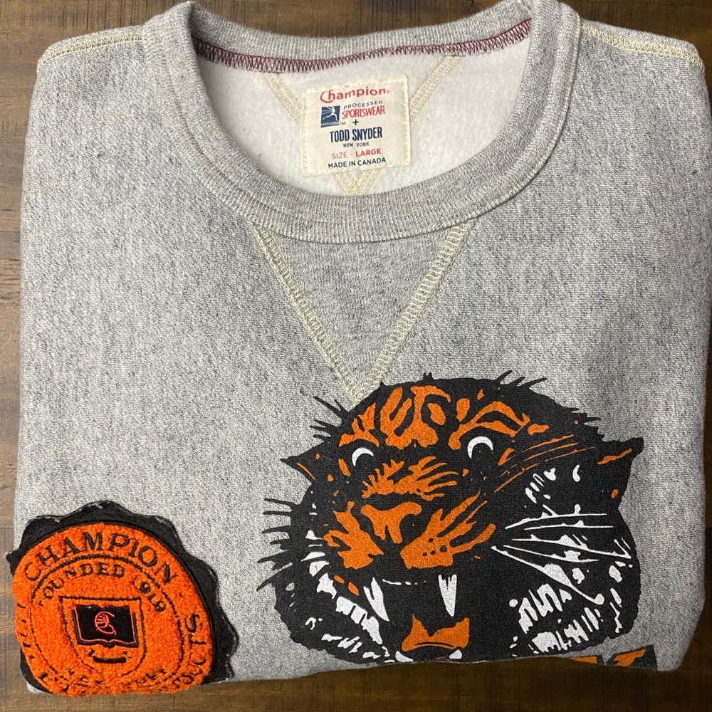 Todd Snyder X Champion collection all size Large selling each for 50 per shirt - Picture 5 of 14